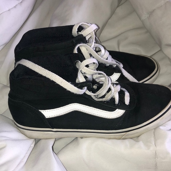 Vans Shoes Black And White Poshmark